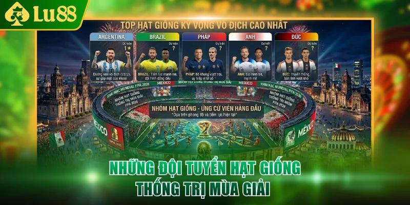Những đội tuyển hạt giống thống trị mùa giải